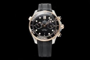 Sj出品 钢带 胶带 欧米茄 Omega Ob2 全新海马系列 300米计时男士腕表 搭载7750改9900机芯 44Mm 钢带 胶带可通用 Sj精致推荐男士多