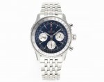 Bls V2升级版 百年灵 Rw2 航空计时1 B01计时腕表Navitimer 1 B01 Chronograph. 43毫米表壳 双向棘轮旋转表圈 搭载透底