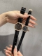 白壳190金壳 钢带20 经典款欧米茄 情侣对表 装进口石英机芯 矿物质玻璃镜面 316L精钢表壳 直径男40Mm女30Mm 厚8Mm如果今天的阳光停止了它耀眼
