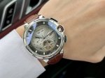 白 -金 钢带+30 卡地亚-Cartier 精品男士腕表 全新多功能设计 尊贵大气 绅士风范 卓越品质 热卖全城 采用全自动机械机芯 顶级316精钢表壳 进口
