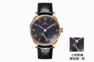 白 金 Gr Factory 市场最高版本 万国iwc葡萄牙自动小三针系列腕表！ 1表径40.4毫米，机芯采用定制机82200自动机械。 2惟妙惟肖的表圈抛光，