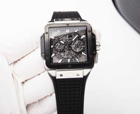 白 . 金20 Hublot 恒宝 秉承“敢为先锋，独树一帜”的品牌理念，推出新款宇舶表square Bang Unico系列 独特的方形设计表盘 采用进口机芯 - 点击图像关闭