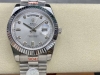 劳力士rolex 双历 星期日志型系列 40Mm 直径 40Mm 机芯 搭载进口全自动机械机芯 圈口 劳力士ringcommand三角坑纹 光圈 镜面 防刮蓝宝