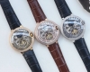 金白同价，皮 ，钢 品牌：卡地亚-Cartier 类型：男士腕表 壳套：顶级版316精钢L 表带：进口小牛皮 316精钢表带 机芯：全自动进口机械机芯 镜面：矿