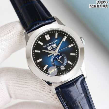 Factory 108克配重版 百达翡丽 Patek Philippe 复杂功能计时5396系列 尺寸：38.5X11.2 Cal.324S机芯 汇集：日期 星 - 点击图像关闭