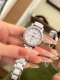 FFF金 钢带20陶瓷40 浪琴-Longines简约大气女款 进口石英机芯 矿物质玻璃镜面 316L精钢表壳 直径30mm厚8mm 该款腕表备受女性喜爱，在不