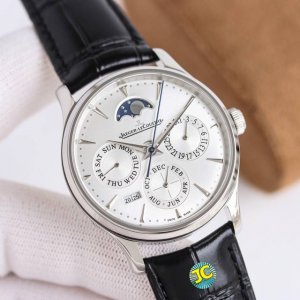 光 钻 Gr厂新品经过3年研究积家大师全功能万年历机械机芯，复刻积家大师万年历自动机械腕表。在不计时间和成本的理念坚持下，实现了使用进口9015机芯还原一体机复