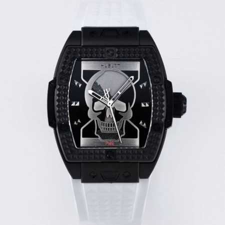 Tw新品首发恒宝 宇舶 表 Hublot X43 Tw独家首发打造最强完美.参数与同步 尺寸：表经42Mm 厚度13.8Mm同步尺寸 机芯：与原装同步独家定制1 - 点击图像关闭