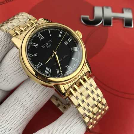 白 . 金20. 钢带20. 天梭t085，经典卡森系列男装腕表 尺寸：40Mmx11Mm 表镜：蓝宝石玻璃镜面 机芯：进口西铁城8215机芯 动力：动力储备4 - 点击图像关闭