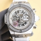 半钻 满钻 金白同价 宇舶 恒宝 Hublot 英勇无畏，拳拳出击，简称“Hub”“恒宝”，Bigbang大爆炸 素材料计时码表v2版表壳采用进口316精钢材料
