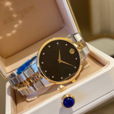 金 +20摩凡陀博物馆系列石英情侣表，蓝宝石玻璃，男款38Mm表径，女表30M防水， 搭配进口机芯
