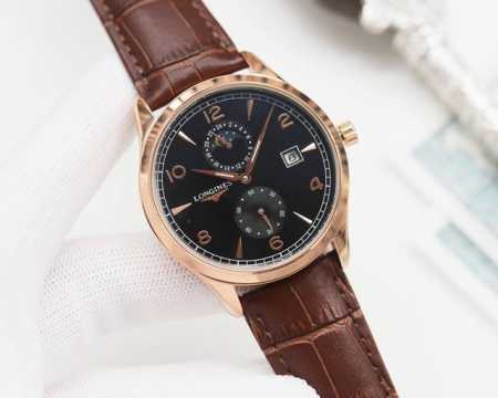 白壳 金壳 0钢带20 品牌 浪琴-Longines 类型 男士腕表 壳套 顶级版316精钢l 表带 316L精钢表带 进口小牛皮表带 机芯 全自动机械机芯 镜 - 点击图像关闭