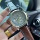 皮带 钢带110 爆款终于回货 浪琴独家新款 多功能六针跑秒计时功能 进口石英机芯 316L实心精钢带 蝴蝶扣 超强夜光功能 尺寸 小表盘小针都可以走动 直径4
