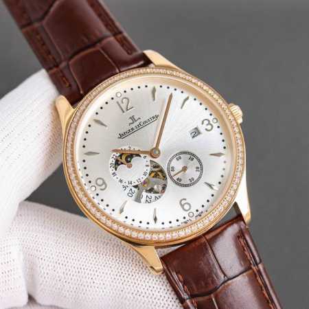 金白同价: 升级版全面到货，顶级品质-积家Jaeger-Lecoultre 精品男士腕表，四针分离，技艺精湛，独具匠心，尊贵大气，绅士风格。采用亚洲进口的全自动 - 点击图像关闭