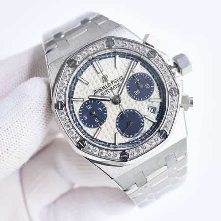 Ap 爱彼 Audemars Piguet Gv1 皇家橡树系列26715Bc.Zz.1356Bc.01。 38Mm 尺寸1:1 目前最高机械机芯版本正品是机械 - 点击图像关闭