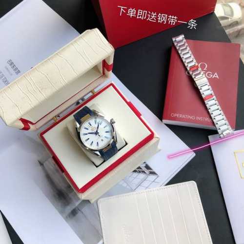 福利爆款回货 #赠送钢带一只表的价格p搭配两种表链 海洋魅力 经典爆款 Gd出品 西铁城专属 鸥米茄海马系列Aqua Terra 150米腕表 经典隽永的设计极