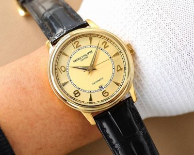 白 金玫1040 最新力作热门款 百达翡丽 patek philippe 最高版本高级自动腕表 男士腕表简单不失大气 40Mm表径 316精钢表壳 搭载原装进口