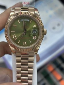 独家实拍图劳力士双历日志Dd国产机芯 ，自动机械表Automatic Mechanical Watch China Movement定制Nfc