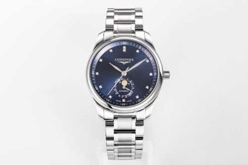 统一 臻于品质 感受经典 Tw出品 Longines浪琴名匠月相40Mm腕表，搭载复刻l899.5一体机芯 所有功能同步原装 。 三大市场唯一』： 摆轮板镂空对