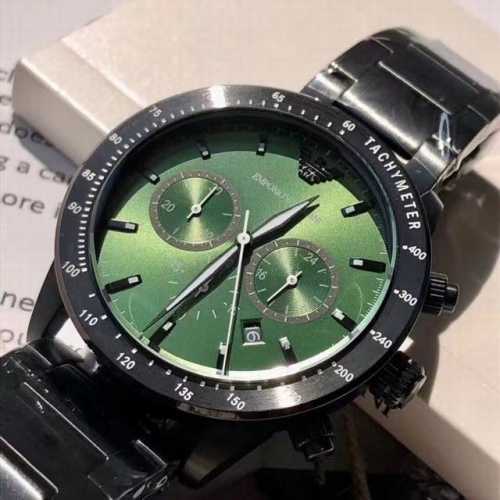 阿玛尼 Armani 石英男表，专柜新款！本年度最火的男神款！Ar11472，时尚立体质感，多功能计时石英码表，时尚潮流范十足！30米生活防水，表径～43Mm