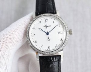 金白同价 钻加50 宝玑 Breguet Breguet经典系列5178Br 29 9V6 D000 黄金男士机械表精品男士腕表lm9经典大三针设计，尊贵大气，