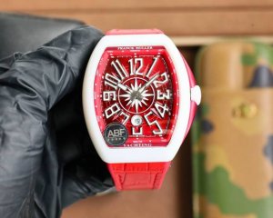 Abf 最高品质 绿游艇 新款到货 Franck Muller 法兰克穆勒 Vanguard Yachting V45遊艇系列 44X54 Mm 1.表壳100