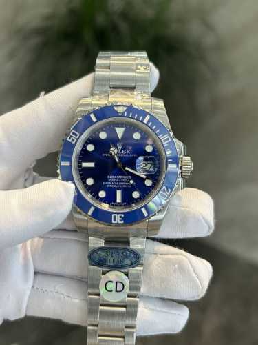 独家实拍图 Rolex Sunmariner Swiss Movement Of Ladies' Watches 劳力士潜航者系列蓝水鬼 型号116619Lb-
