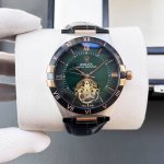 金920劳力士火爆新品 搭载全自动机械机芯 316精钢表壳 简约时尚 优雅尊贵 矿物质强化玻璃镜面 真牛皮表带 商务休闲 精致型男首选 直径40Mm 厚12Mm