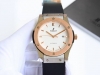 金黑+20宇舶 恒宝Hublot 经典融合系列 316精钢表壳 壳套采用Cnc工艺精细打磨加工 确保各方位细节 圈口彰显宇舶独特拉丝工艺效果，表带采用进口橡胶表
