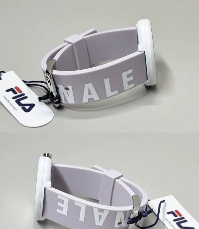 保证正品全球300多家门店检验 Fila斐乐 我尊嘟很喜欢这种温柔的手表 就是介个Fila的手表！ 石英机械硅胶表带戴着挺舒服的 香芋紫的配色也蛮特别的 日常和