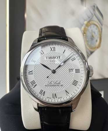 原单品质 Tissot 天梭 型号：T006.407.11.033 力洛克系列 钢带黑面数字机械男装瑞士 2824机芯 蓝宝石玻璃 316精钢，表盘直径39.5 - 点击图像关闭