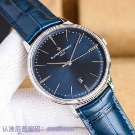 白壳 金玫+20 江诗丹顿Vc传承系列85180 三针透底 81180 两针密底 腕表 ，完美圆形的表壳，搭配微孤式表耳设计，使之更加贴合佩戴者的手腕。简约大气 - 点击图像关闭