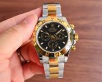 18K出品 18K包金 现货供应 Rolex-劳力士 迪通拿系列 Rw1 Gtc中国国检检测证书，联网可查！一档调时 计时秒针 3字位9字位小针 功能原装一致！