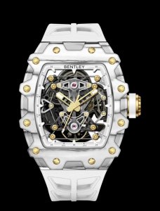 Bentley-宾利 The Vibrance 炽影 Bl-71系列 超薄碳钎维表壳 品牌独立研发 瑞士Bx1978自动上链机芯 双面镂空设计 防水30米 表径