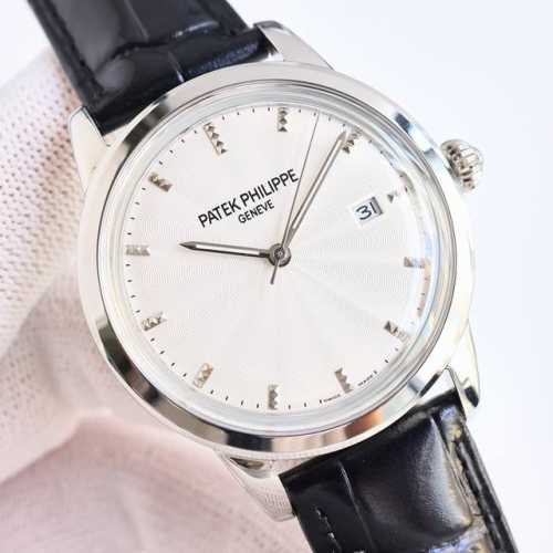 Tw出品 白壳 金壳 百达翡丽-Patek Philippe-火爆新款式，Pp 百达翡丽新款锅盖，Rk1 锅盖玻璃 耗时长达13个月！超薄男士自动机械腕表，采用