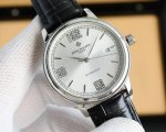 金+50 2025推出最新款式百达翡丽patek philippe高版本高级自动腕表 男士腕表简单不失大气 40Mm表径 316精钢表壳 搭载原装全新进口821