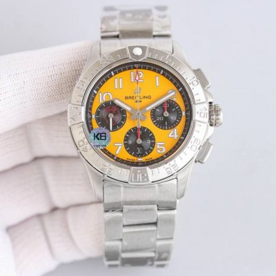 Bls新品:百年灵复仇者B01计时腕表44 Avenger B01 Chronograph 44 复仇者系列 Avenger 腕表是为战斗机飞行员而打造，44M