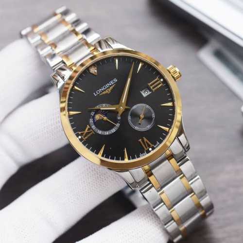 白皮 金 钢带加20 实物拍摄 品牌：浪琴-Longines 类型：男士腕表 表壳：316精钢 做工优质 表带：进口小牛皮 顶级316精钢 两种可选 机芯：高级