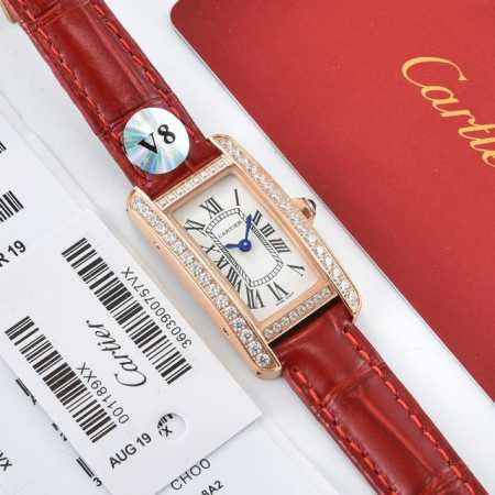 白 金 钻30 V8台湾厂卡地亚-美国坦克-Cartier Tank Am ricaine腕表 小号表款 三码合一 采用蓝宝水石晶镜面 瑞士石英机芯 原版开模 - 点击图像关闭