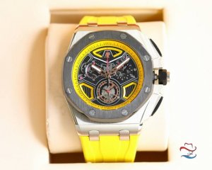 新品呈现 爱彼 Ap 见证时尚界的新历史，迷彩颜色隆重上市！永恒的流行，散发无可抵挡魅力光芒腕表：展现清新的设计和有趣的功能。新颖的设计元素赋予它别具一格的特色