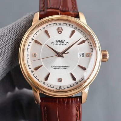 金+50 本店主推 2025最新力作热门款 劳力士 Rolex 最高版本高级自动腕表！男士腕表独特的商务复古风格，恒久魅力，高档定制搭配40Mm表径，316精钢