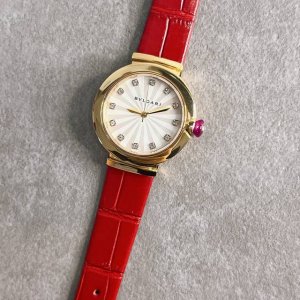 bvlgari 宝格丽 Lvcea系列新款女士腕表，高贵奢华而内敛，百搭神器又有无限气质高雅，蓝宝石镜面，尺寸33Mm
