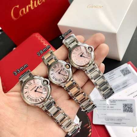卡地亚蓝气球石英款 尺寸28Mm 33Mm 36Mm。 目前全球最火的款式之一。自戴送礼最强首选！价格P跟白捡没两样，底盖，吊牌，保卡，三码合一！最高版本 最好 - 点击图像关闭