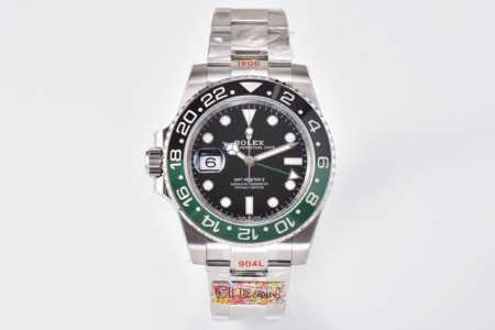 劳力士格林尼治 Gmt-Master Ii 是劳力士最热卖的表款之一 搭配陶瓷圈口铂金字体 进口9015一体机机械机芯质量稳定可靠 直径40Mm 原装开发 - 点击图像关闭