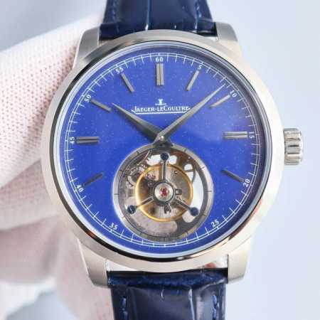 真陀飞轮 金白同价 积家master Ultra Thin Tourbillon陀飞轮大师系列腕表的设计灵感源自制表领域中最辉煌的时代 太子妃式指针散发经典传统 - 点击图像关闭