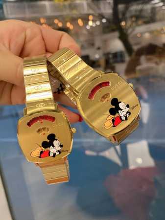 白 金 超可爱米奇到货 35Mm 38Mm 古驰-Gucci中性款 原单品质 Disney X Gucci Grip系列腕表 Disney X Guccidis - 点击图像关闭
