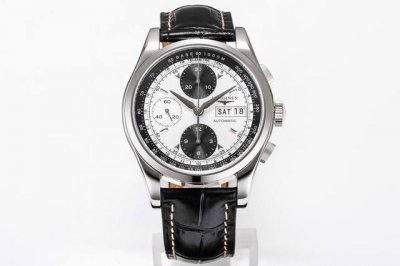 台湾厂出品 Longines浪琴 Lm1 经典系列男士腕表实拍 臻于品质 感受经典 机芯采用7750全自动计时机械机芯 316L精钢表壳 蓝宝石玻璃镜面 进口小