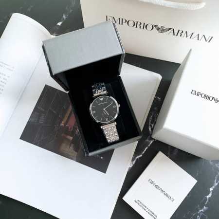 支持香港、美国直邮！ 正品！全国联保！Armani 阿玛尼百搭款钢带男士手表型号ar1676钢带石英表，表盘直径40Mm 316精钢表带，白色表盘，秒表盘，矿物 - 点击图像关闭