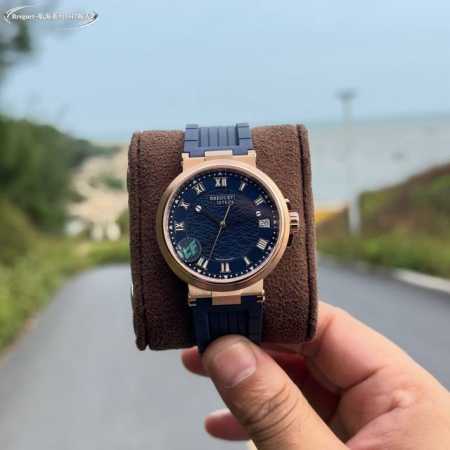 金+50 Cf新品发布会，宝玑-Breguet 航海Marine航海系列5517款腕表，航海天文钟的起源作品，“时计本是兵家利器”说的就是这款腕表，钟表界的巨作 - 点击图像关闭