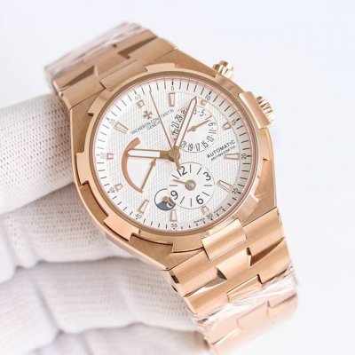 9F Factory 皮带，白 -金2000 DDD 钢带，白2300-金3120 DDD 江诗丹顿Vc纵横四海 47450 多功能男士自动机械腕表！ DDD